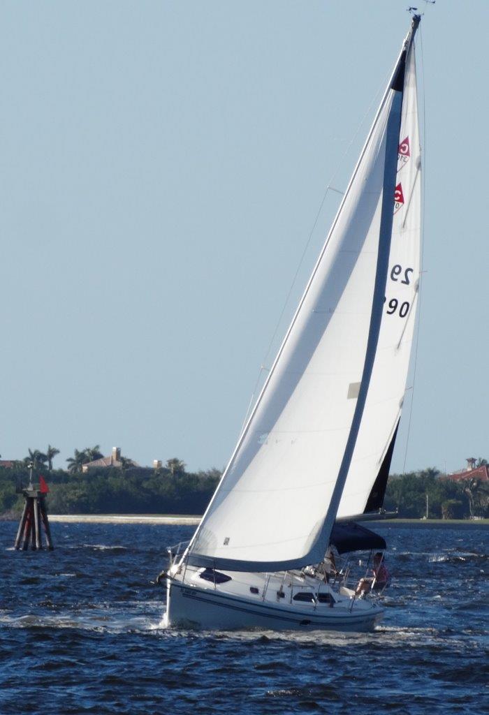 Catalina 310 under sail
