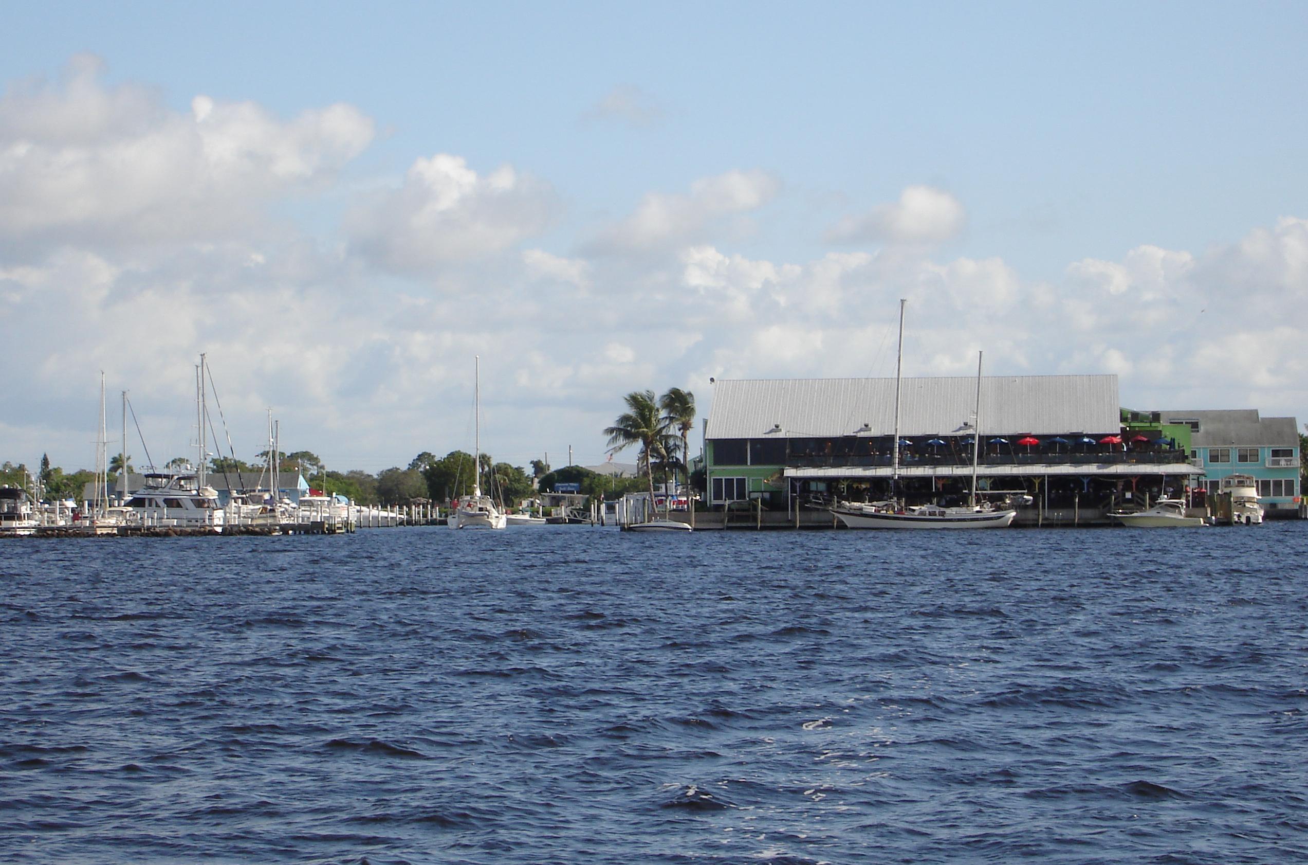 Coming in to Fisherman’s Village